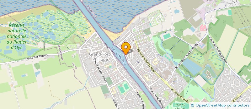 localisation de l'entreprise S.C.I. AMAP à GRAVELINES