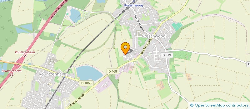 localisation de l'entreprise S.C.I. AME2L  RSCHWOOG