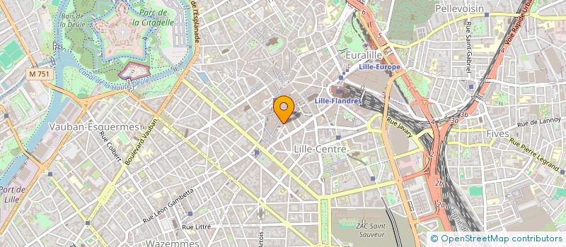 localisation de l'entreprise S.C.I. AMIENS 8 à LILLE
