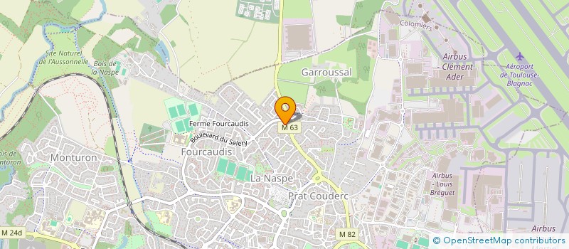 localisation de l'entreprise S.C.I AMS IMMO31 à COLOMIERS