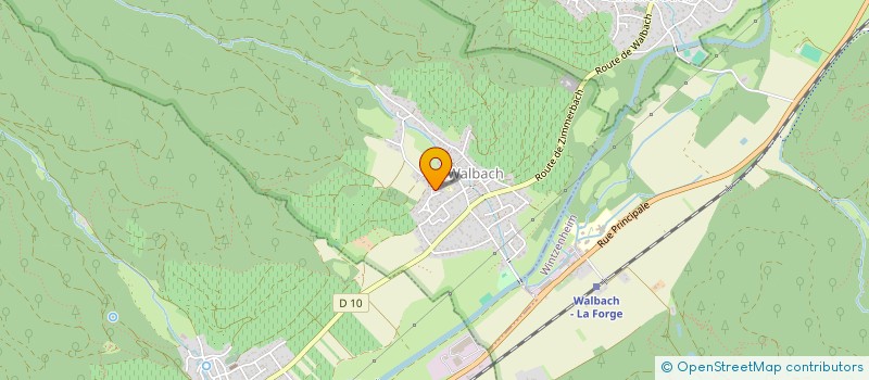 localisation de l'entreprise S.C.I. ANDRO  WALBACH