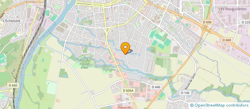 localisation de l'entreprise S.C.I. ANGE à SENS