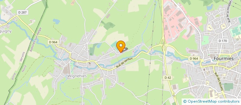 localisation de l'entreprise S.C.I ANGELIQUE & GREG  WIGNEHIES