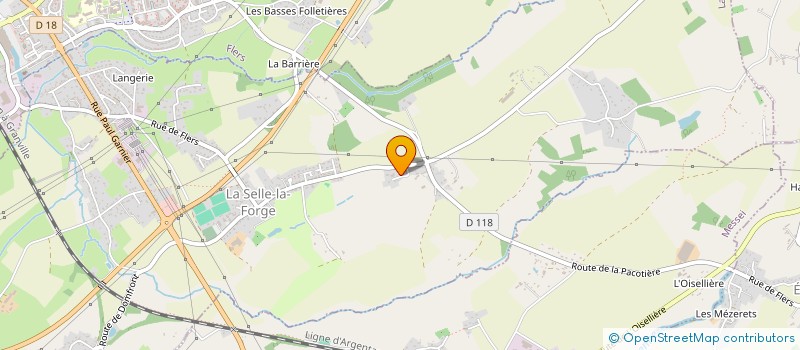 localisation de l'entreprise S.C.I. ANTUNES à DOUSSARD