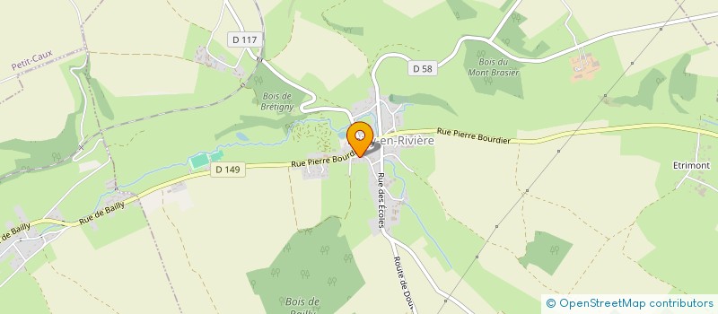 localisation de l'entreprise S.C.I. AQUARELLE  LES IFS