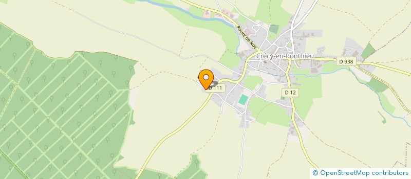 localisation de l'entreprise S.C.I. ARA  CRECY-EN-PONTHIEU