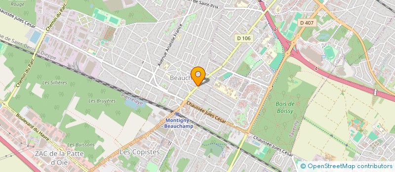 localisation de l'entreprise S.C.I. ARLED  BEAUCHAMP