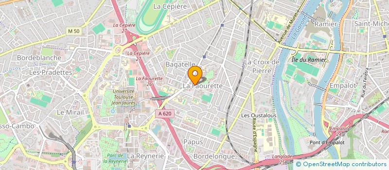 localisation de l'entreprise S.C.I ARQUES à TOULOUSE