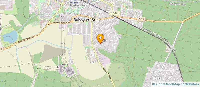 localisation de l'entreprise S.C.I ASSULIA  ROISSY-EN-BRIE