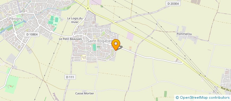 localisation de l'entreprise S.C.I. ATLANTICA  SAINT-ROGATIEN