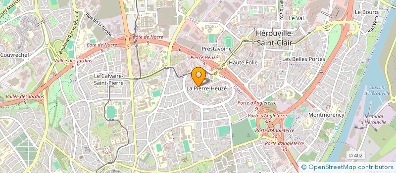 localisation de l'entreprise S.C.I. AUMIRNA  CAEN