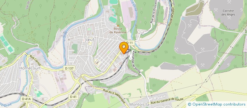 localisation de l'entreprise S.C.I. AUX QUATRE LOGIS  JUF