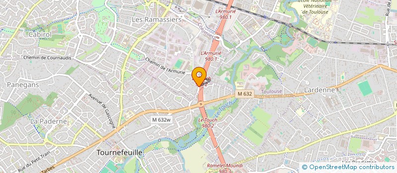 localisation de l'entreprise S.C.I. AVALEA à COLOMIERS