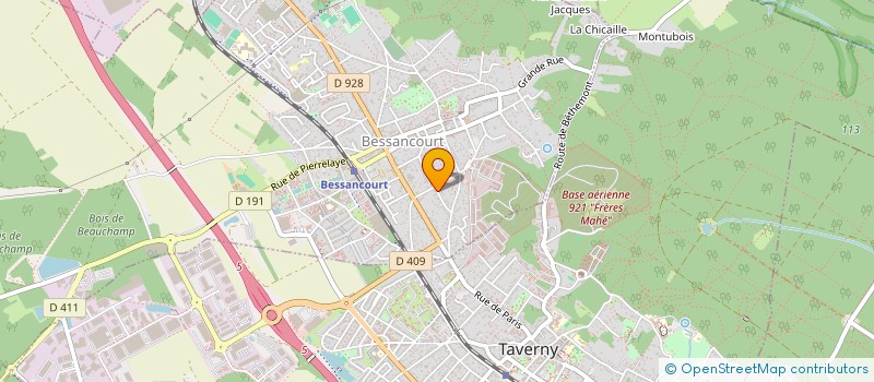 localisation de l'entreprise S.C.I. AYAZ  BESSANCOURT