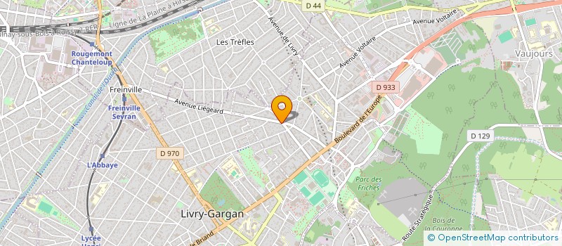 localisation de l'entreprise S.C.I AYNS  LIVRY-GARGAN