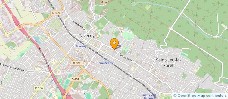 localisation de l'entreprise S.C.I. AZIFI  TAVERNY