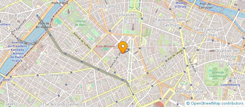 localisation de l'entreprise S.C.I. B S C A  PARIS