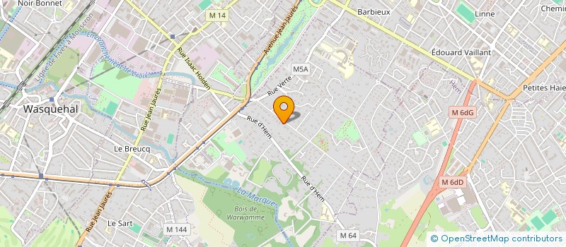 localisation de l'entreprise S.C.I. B.T.  CROIX