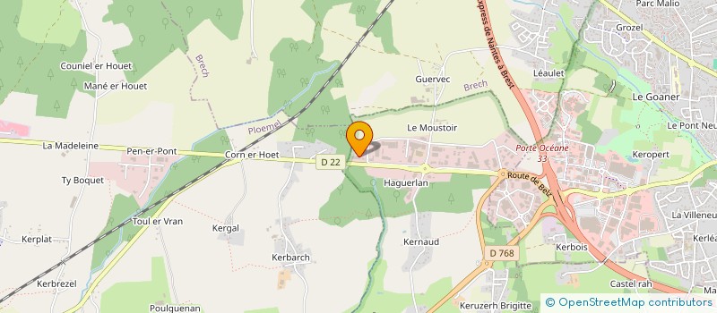 localisation de l'entreprise S.C.I. B7H  CRACH