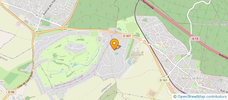 localisation de l'entreprise S.C.I. BABES  NOISY-LE-ROI