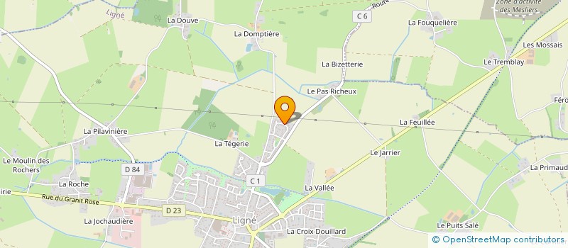 localisation de l'entreprise S.C.I. BANCHEREAU  LIGNE