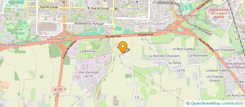 localisation de l'entreprise S.C.I. BARBAT  NOYAL-CHATILLON-SUR-SEICHE