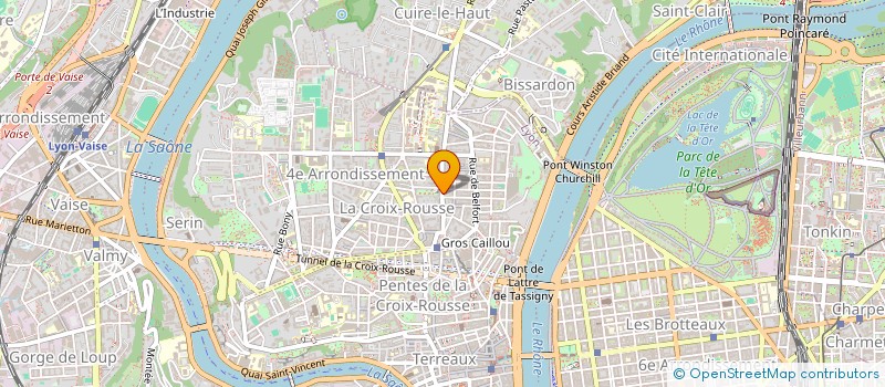 localisation de l'entreprise S.C.I. BARCIMMO  LYON