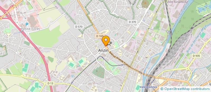 localisation de l'entreprise S.C.I BARYQUATRE  ANZIN