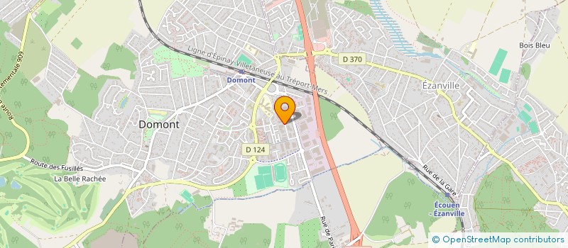 localisation de l'entreprise S.C.I BARYTHON  DOMONT