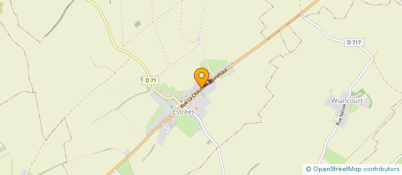 localisation de l'entreprise S.C.I. BASAR  ESTREES