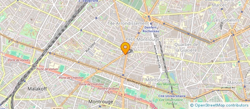 localisation de l'entreprise S.C.I. BC & M  PARIS