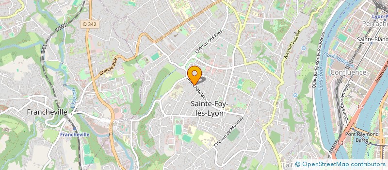 localisation de l'entreprise S.C.I BD INVEST  SAINTE-FOY-LES-LYON