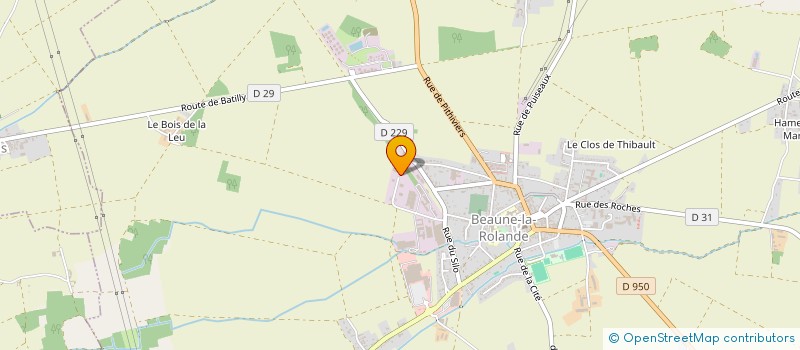 localisation de l'entreprise S.C.I BEAUNE IMMOBILIER  BEAUNE-LA-ROLANDE
