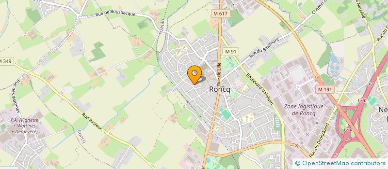 localisation de l'entreprise S.C.I. BELMONTE DUPIRE IMMOBILIER à RONCQ