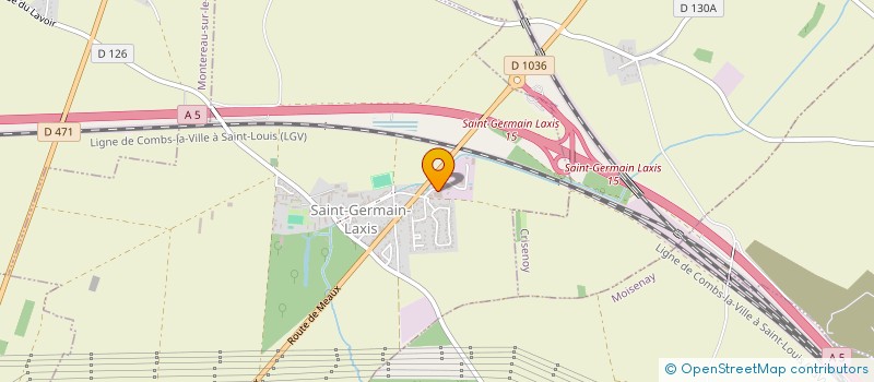 localisation de l'entreprise S.C.I. BENEZET  SAINT-GERMAIN-LAXIS