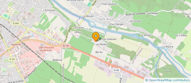 localisation de l'entreprise S.C.I. BENMATH  SAINT-BRICE