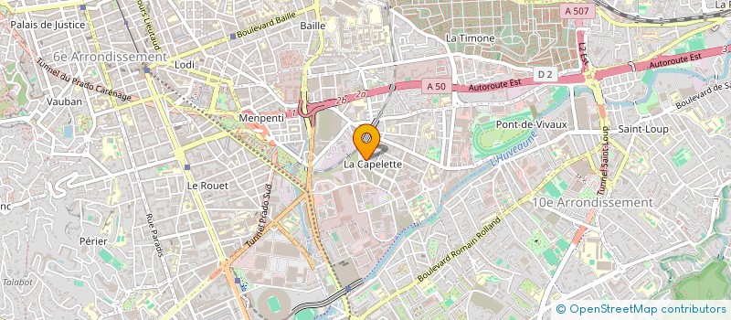 localisation de l'entreprise S.C.I. BLACK.CORP.FONDATION à MARSEILLE