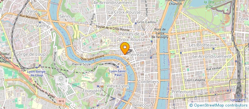 localisation de l'entreprise S.C.I. BLANDAN à LYON 1ER