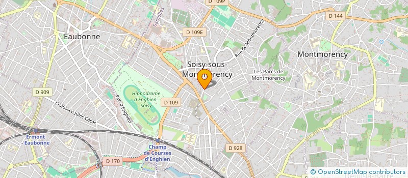 localisation de l'entreprise S.C.I. BLD HELOISE à SOISY-SOUS-MONTMORENCY