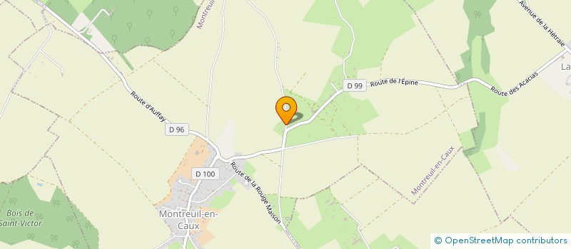 localisation de l'entreprise S.C.I BOIS D'ENNEBOURG  FRESNAY-LE-LONG