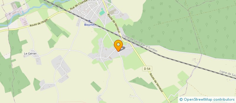 localisation de l'entreprise S.C.I. BOIS PLAGE  BOURTH