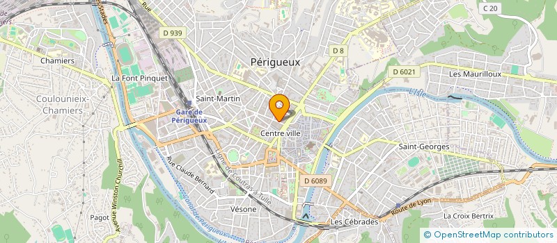 localisation de l'entreprise S.C.I. BOMONT à PERIGUEUX