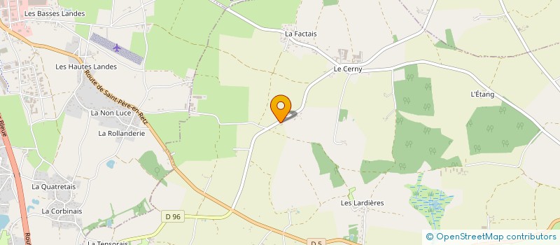 localisation de l'entreprise S.C.I. BONPAIN  SAINT-PERE-EN-RETZ