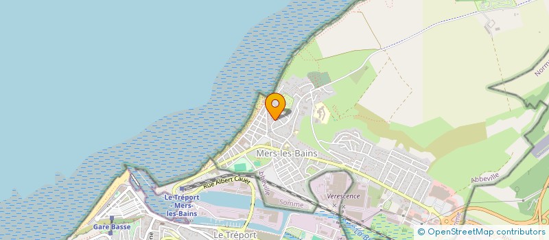 localisation de l'entreprise S.C.I. BORGEN  MERS-LES-BAINS