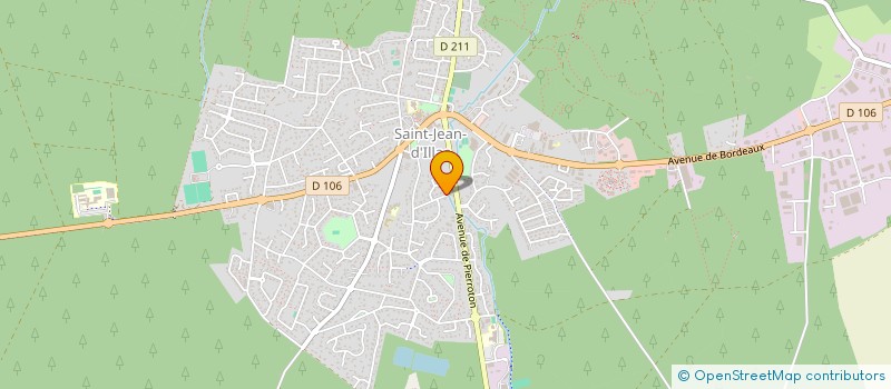 localisation de l'entreprise S.C.I BORMON 21  SAINT-JEAN-D'ILLAC