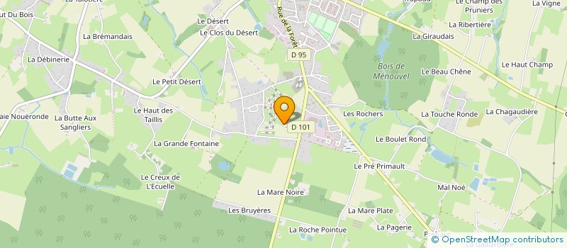 localisation de l'entreprise S.C.I. BOUCHE  ERCE-PRES-LIFFRE