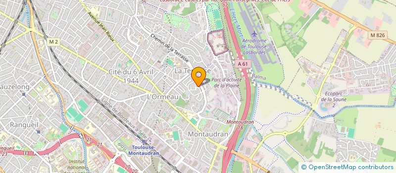 localisation de l'entreprise S.C.I BOULOGNE à TOULOUSE