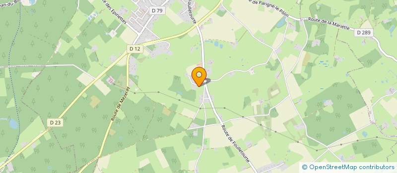 localisation de l'entreprise S.C.I. BRETON ALEXIS ANTOINE  LA SUZE SUR SARTHE