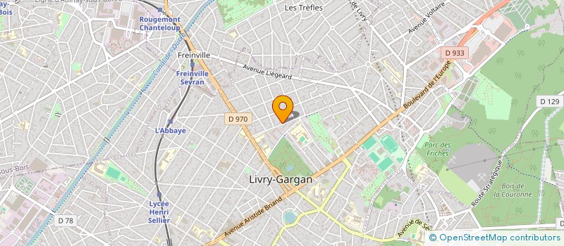 localisation de l'entreprise S.C.I. BRUNO à LIVRY-GARGAN