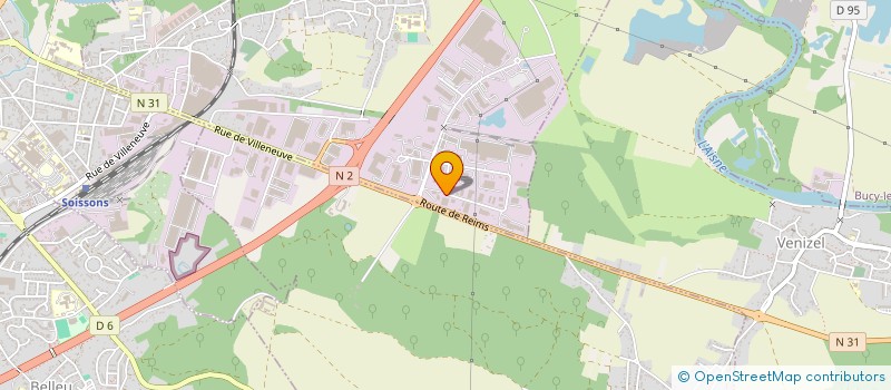 localisation de l'entreprise S.C.I. BRUSLY  AMBOISE